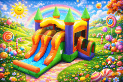 Kids Double Lane Slide Combo